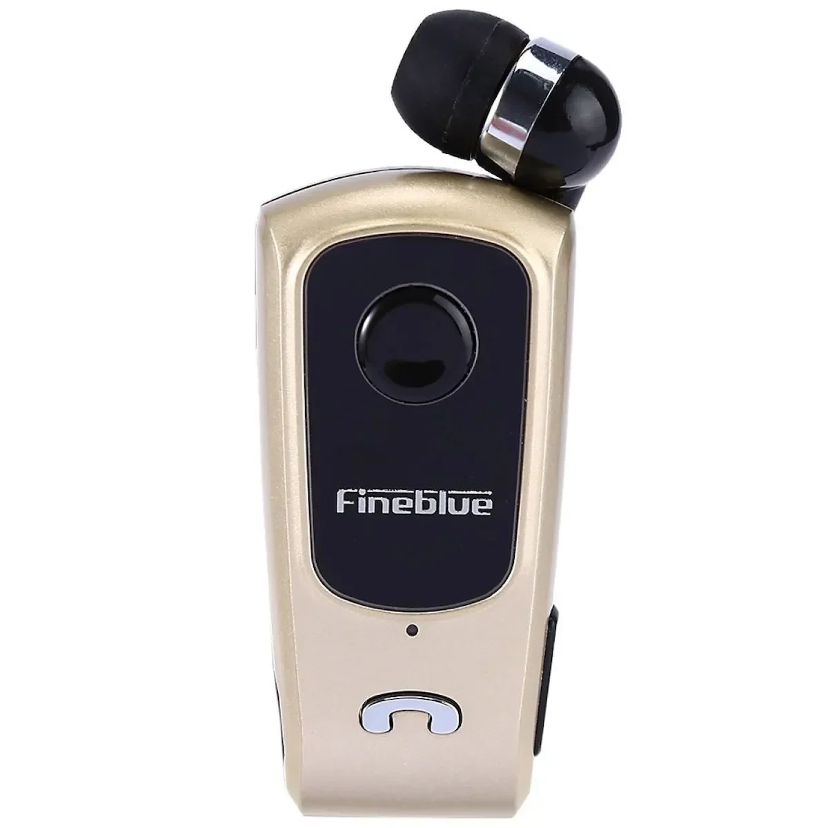 Ακουστικό Bluetoοth Hands Free Fineblue F920, σε χρυσό χρώμα