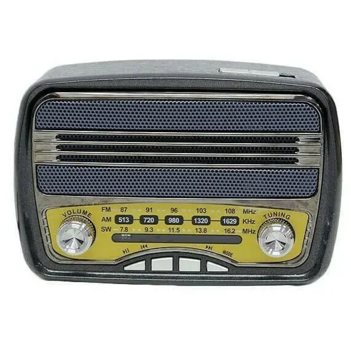 Vintage Ηχείο Bluetooth & Ραδιόφωνο Meier M-166BT, σε μαύρο χρώμα
