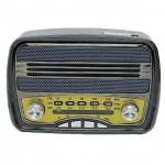 Vintage Ηχείο Bluetooth & Ραδιόφωνο Meier M-166BT, σε μαύρο χρώμα