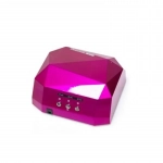 παγγελματικό Φουρνάκι Νυχιών 36W Quick CCFL W-24 για ημιμόνιμο μανικιούρ - πεντικιούρ ροζ χρώμα