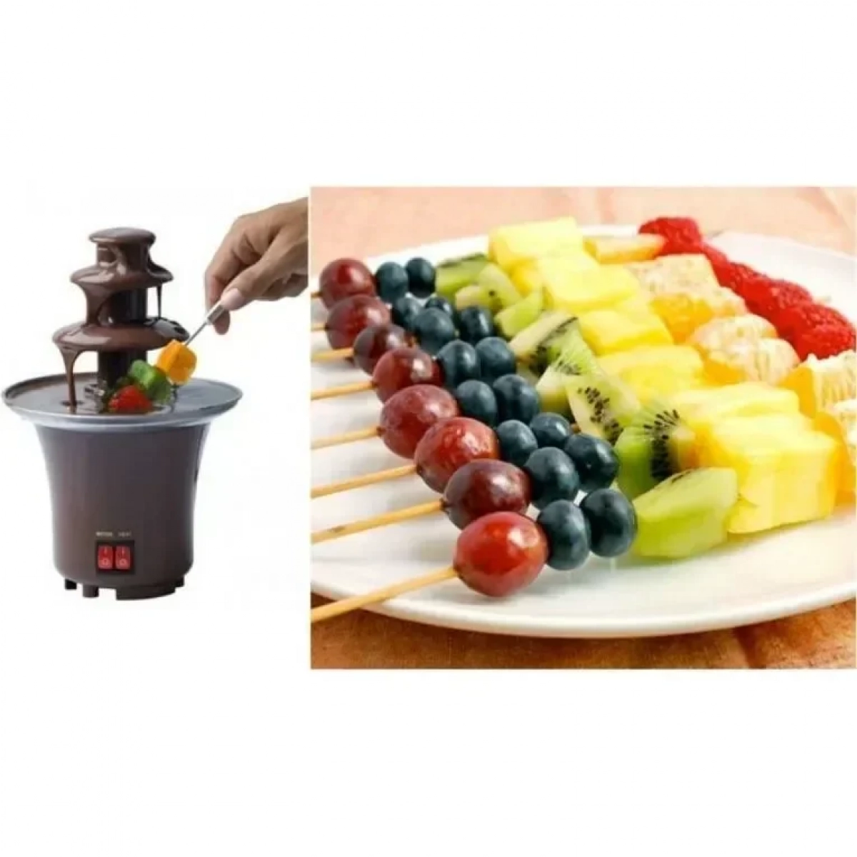 Σιντριβάνι για φοντύ σοκολάτας Mini Chocolate Fondue Fountain