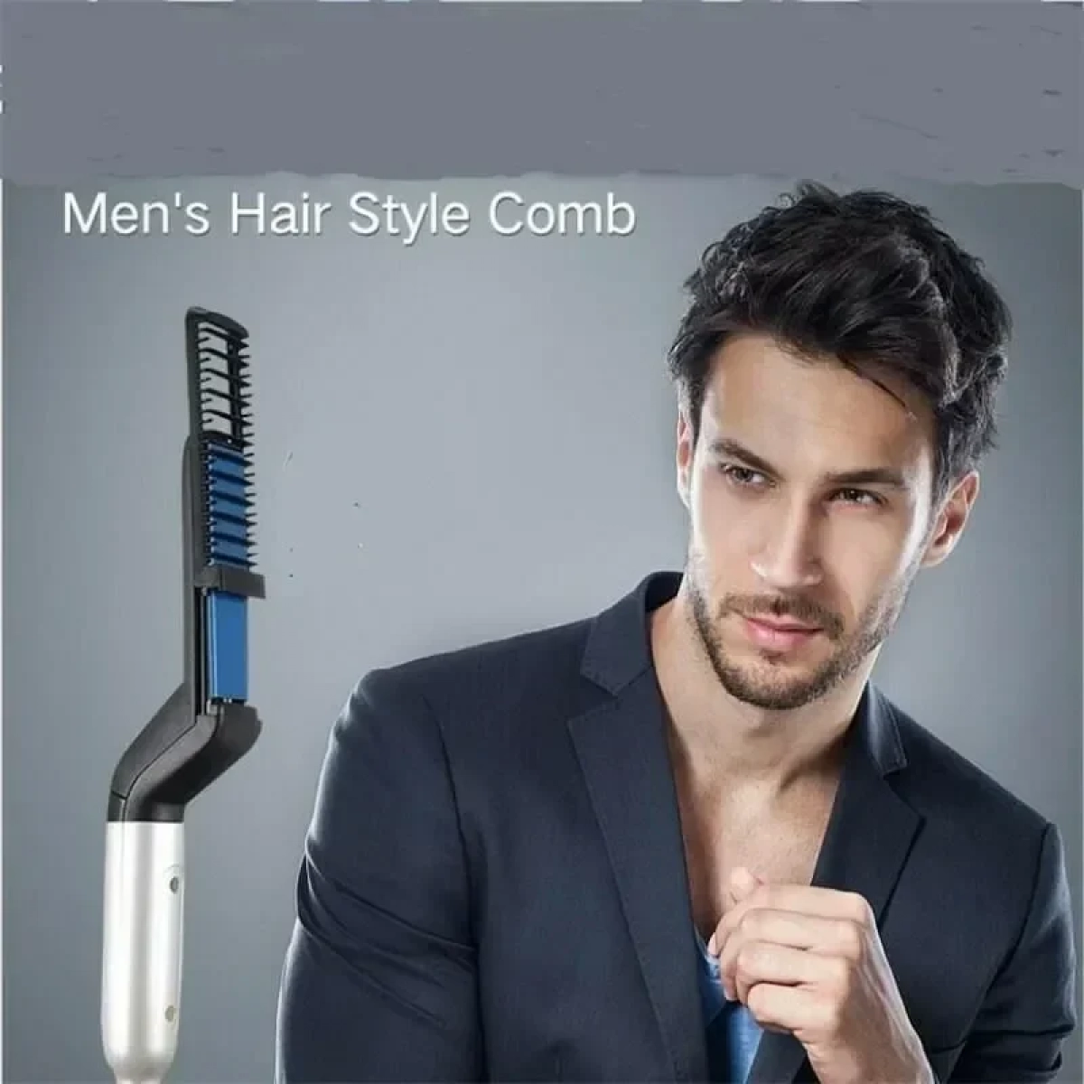 Ισιωτική χτένα για μαλλιά & μούσια - Man modelling comb TS870