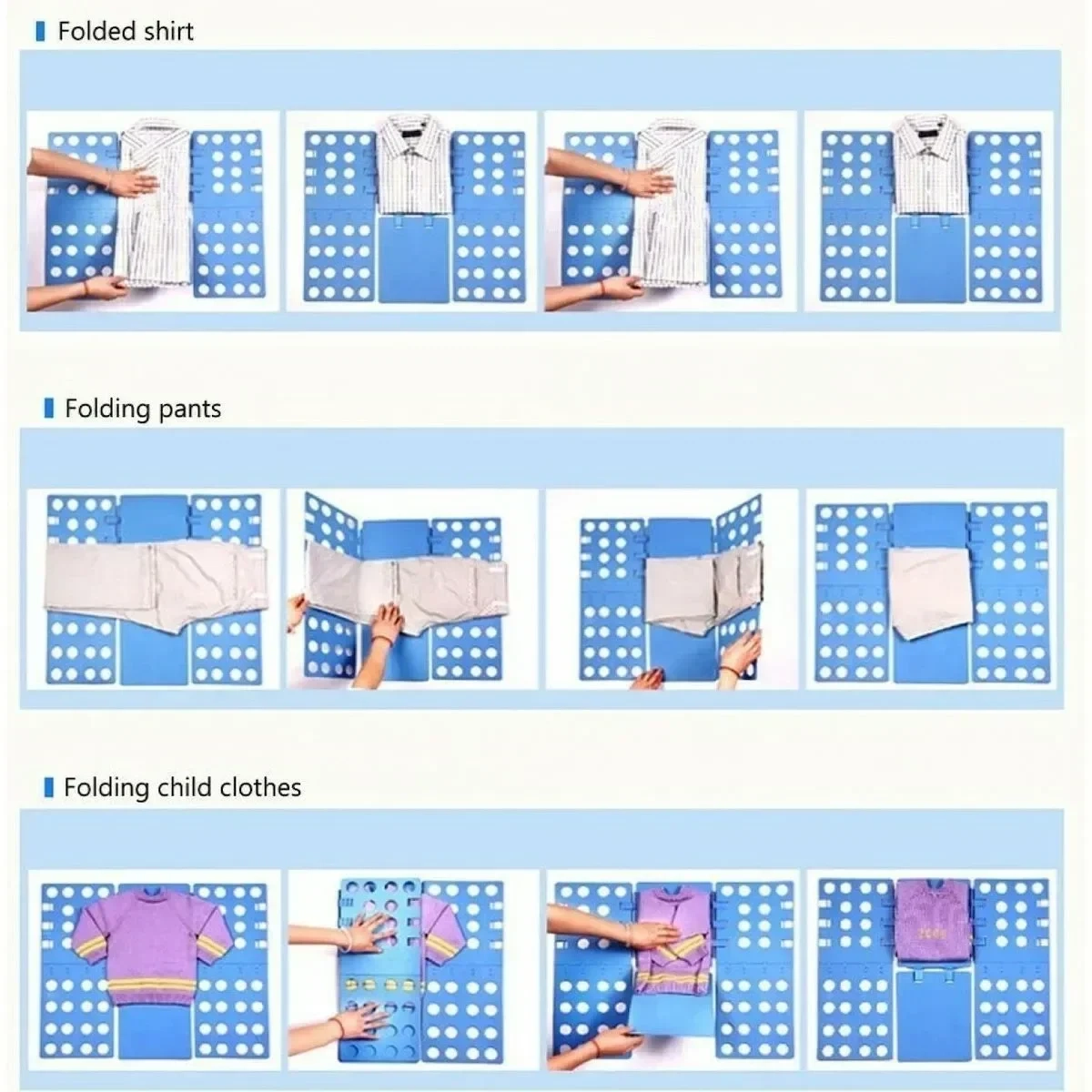 Διπλωτικό ρούχων - Clothes folder, σε κόκκινο χρώμα