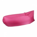 Φουσκωτό Στρώμα & Κάθισμα Ξαπλώστρα Lazy Bag Inflatable Air Sofa 255CM, σε ροζ χρώμα