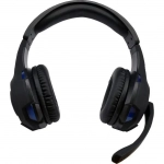 Ακουστικά Stereo KOMC USB Headphones G301, σε μπλε χρώμα