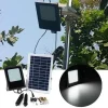 Ηλιακός Solar Προβολέας Ασφαλείας, 120 Led, με Λειτουργία Ανίχνευσης Κίνησης και Ανακλαστικό Ενισχυτή