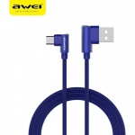 Καλώδιο δεδομένων USB Awei CL-56 1.2m (μπλε)