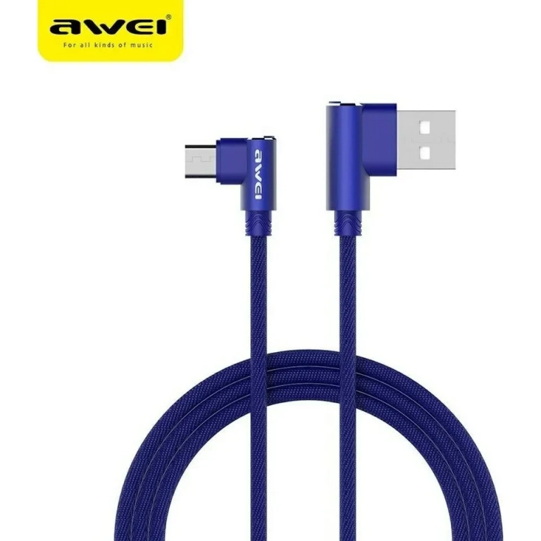 Καλώδιο δεδομένων USB Awei CL-56 1.2m (μπλε)
