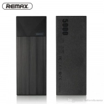 Remax Thoway 5000mAh Mobile Power Bank RPP-54, σε μαύρο χρώμα