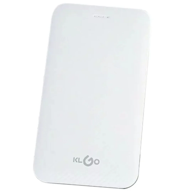 Power Bank KLGO KP-61 6000mAh, σε λευκό χρώμα