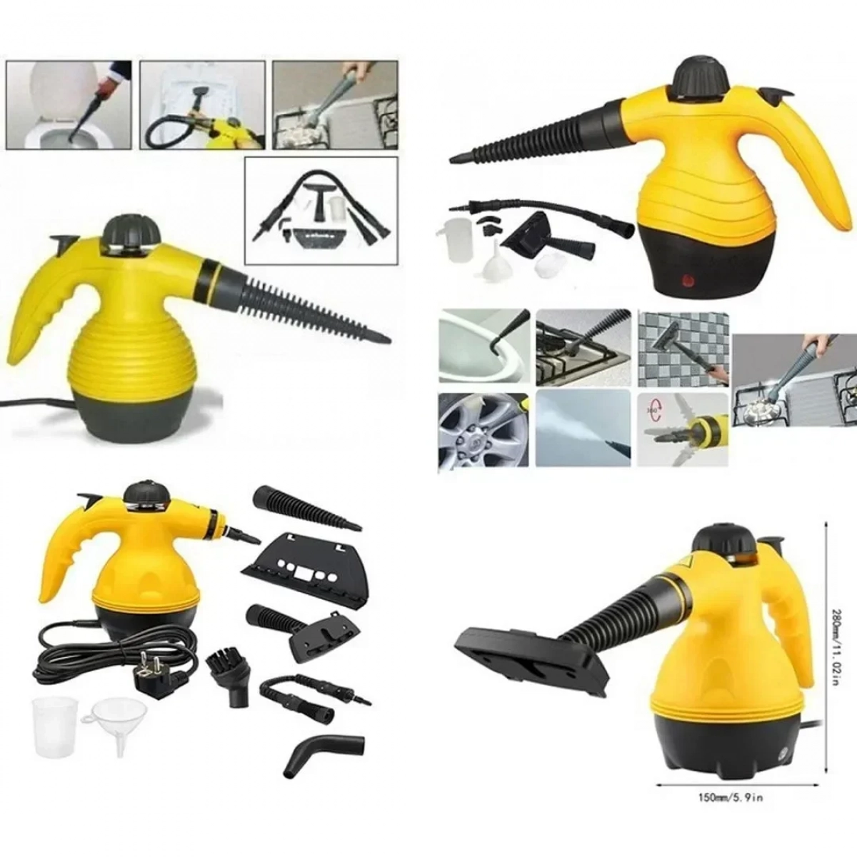 Φορητός Ατμοκαθαριστής 1000W Steam Cleaner DF-A001