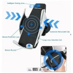 Βάση Κινητών Αυτοκινήτου Car Wireless Charger s5