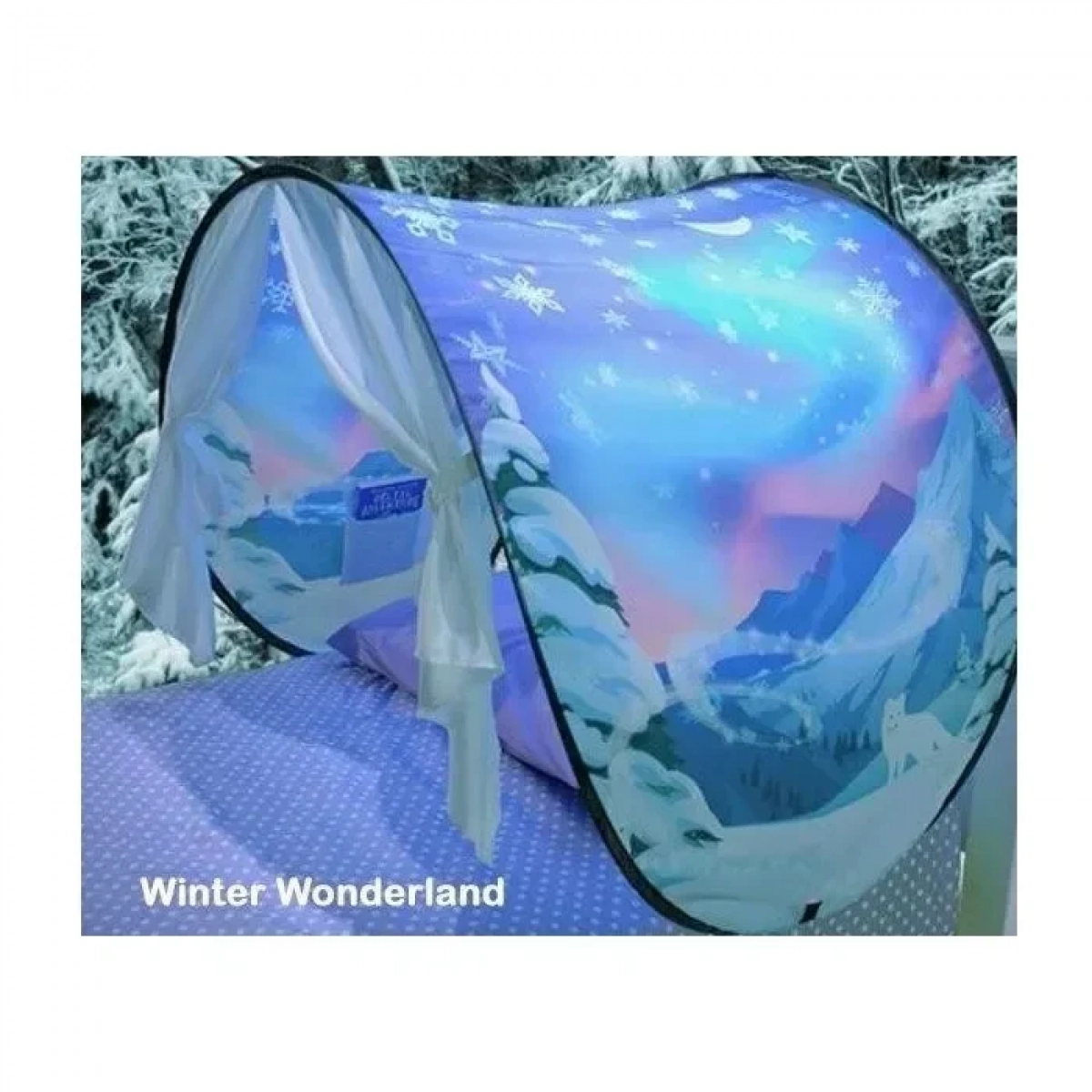 Παιδική Σκηνή Κρεβατιού Pop Up Dream Tents - Snowy Starry Sky