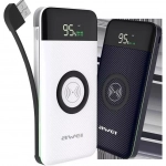 Power Bank Awei P71K 10000mAh, σε λευκό χρώμα