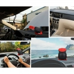 Αερόθερμο Αυτοκινήτου 12V 150W - OEM Auto Heater Fan, σε κόκκινο χρώμα