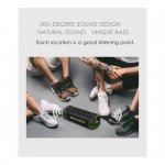 Αδιάβροχο ηχείο Bluetooth Awei Y280 Πράσινο