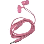 Ακουστικά Handsfree Yookie YK06, σε ροζ χρώμα