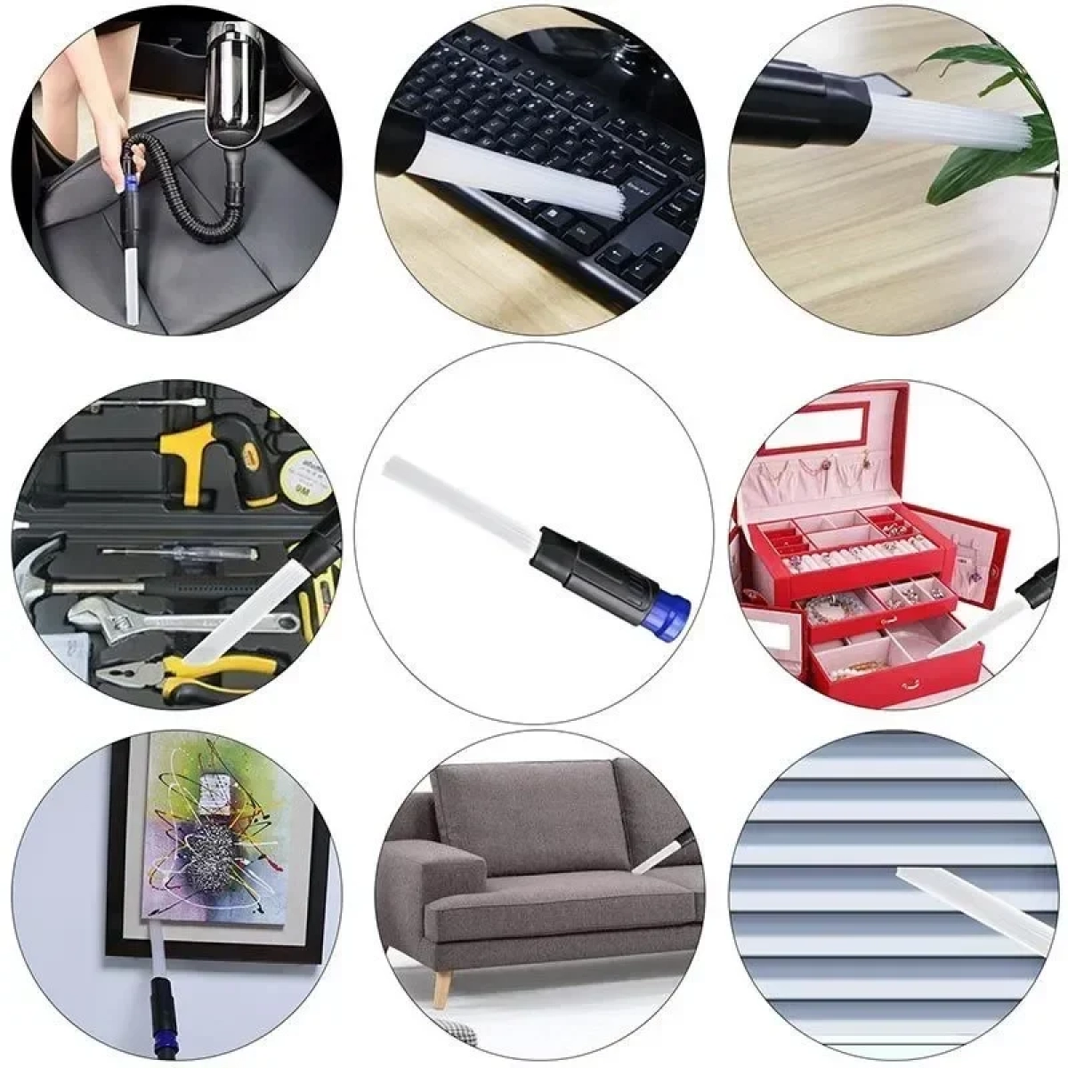 Εξάρτημα Ηλεκτρικής Σκούπας για Δύσκολα Σημεία που μαζεύει την σκόνη, Dust Buddy K364-18212 - Cb