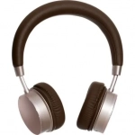 Ακουστικά Remax Bluetooth Headset RB-520 HB σε καφέ/χρυσό χρώμα