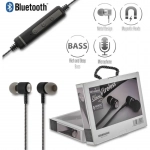 Ακουστικά Magnetic Bluetoοth Headset AZ-26, σε μαύρο χρώμα - Image 2