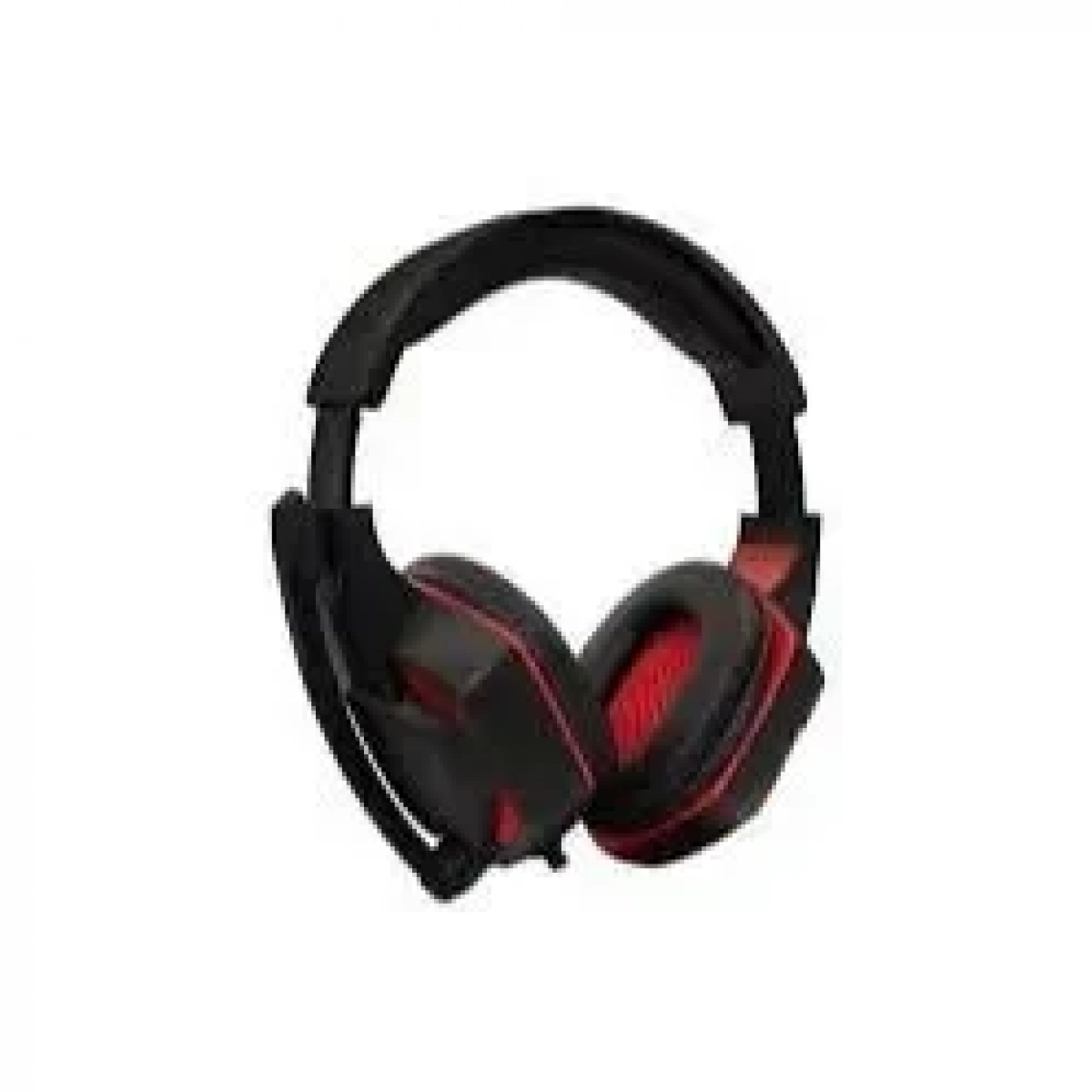 Ακουστικά Stereo KOMC G302 με Μικρόφωνο και Διπλό Κονέκτορα 3.5 mm, σε κόκκινο χρώμα