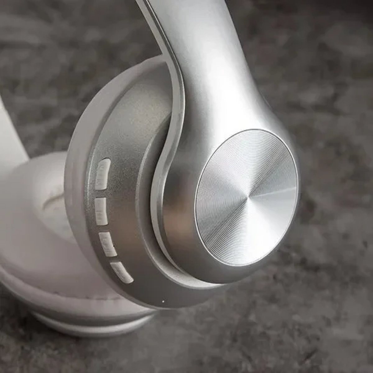 Ασύρματα Ακουστικά Gjby CA-011 Foldable Bluetooth Headset, σε ασημί χρώμα