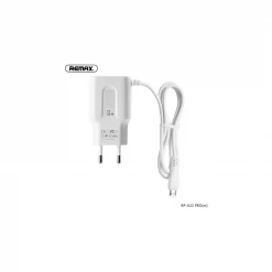 Φορτιστής Remax Lightning Cable & 2x USB Wall Adapter Λευκός RP-U22 Pro
