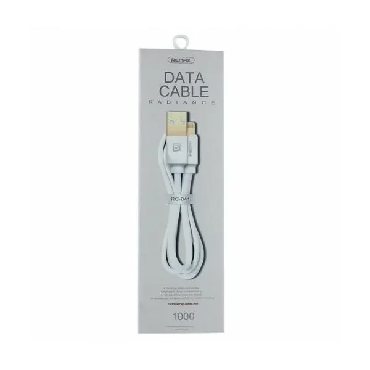 Καλώδιο USB To Lightning REMAX Radiance RC-041i, σε λευκό χρώμα