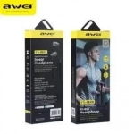 Ακουστικά Handsfree In-Ear Awei ES-860i, σε ροζ/χρυσό χρώμα