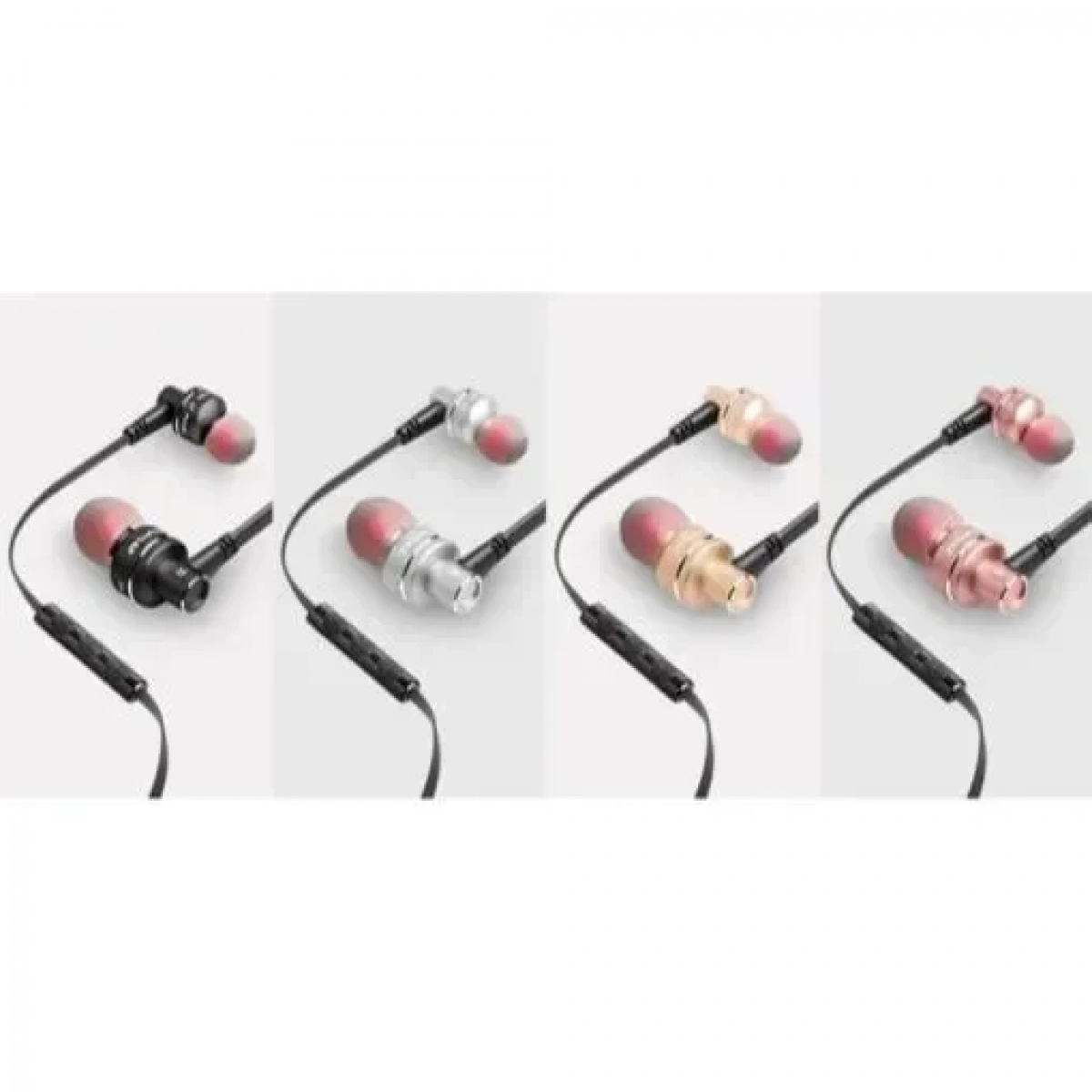 Ακουστικά Awei ES-10TY Hands-Free In-Ear, σε ροζ/χρυσό χρώμα