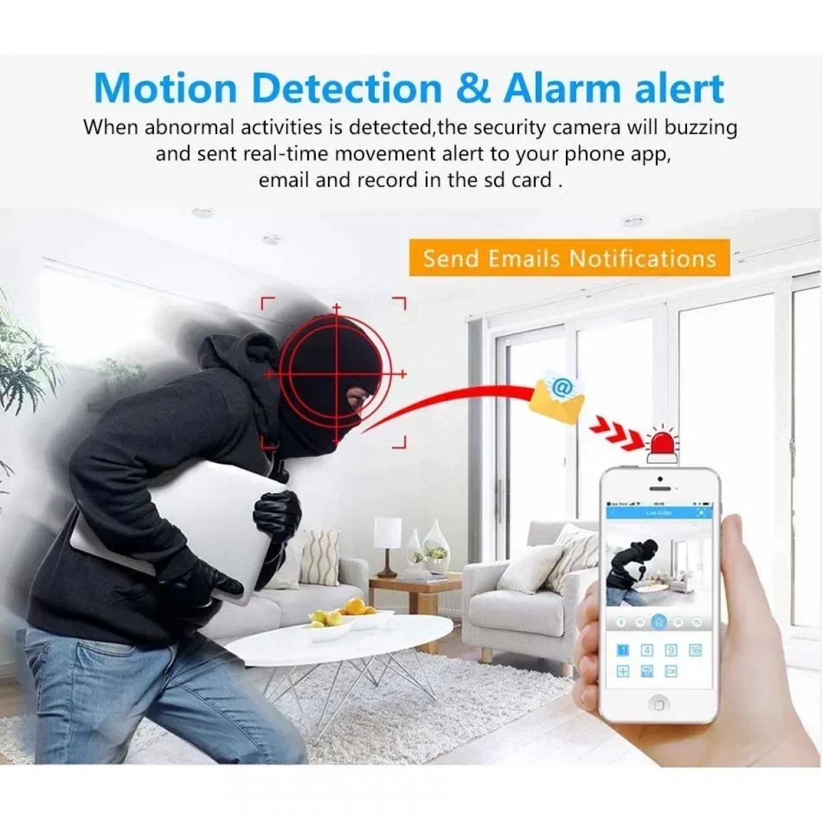 Ασύρματη Κάμερα IP Realsafe XM-3201-W