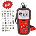 Ψηφιακό διαγνωστικό αυτοκινήτων OBDII/EOBD Konnwei KW818, σε κόκκινο χρώμα