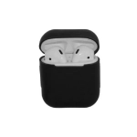 Θήκη σιλικόνης για Airpods, σε μαύρο χρώμα