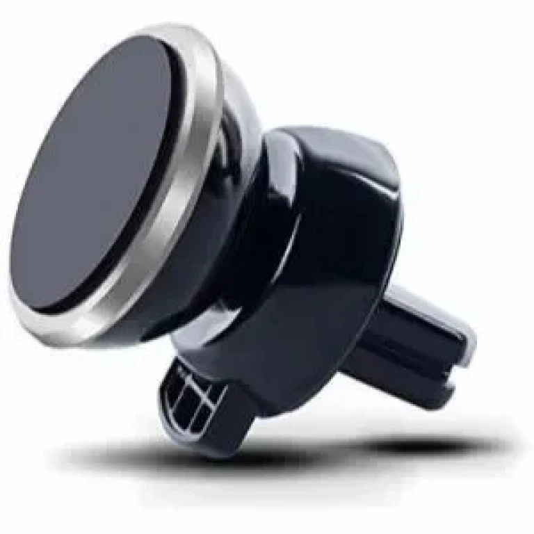 Μαγνητική Βάση Αεραγωγού Αυτοκινήτου OEM Universal Air Vent Magnetic Car Mount Holder For Smartphones / Iphones, σε ασημί χρώμα