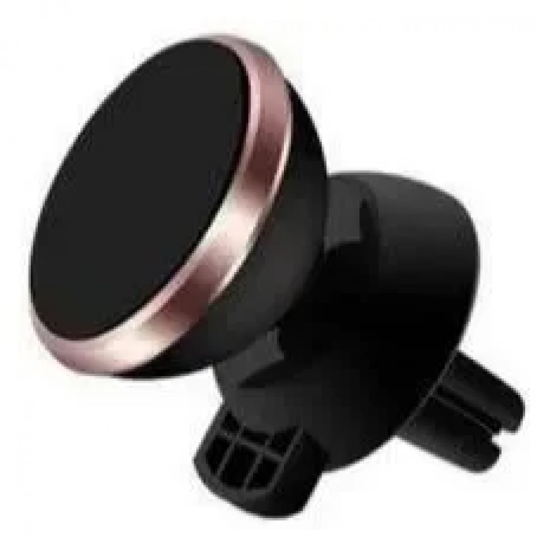 Μαγνητική Βάση Αεραγωγού Αυτοκινήτου OEM Universal Air Vent Magnetic Car Mount Holder For Smartphones / Iphones, σε ροζ/χρυσό χρώμα