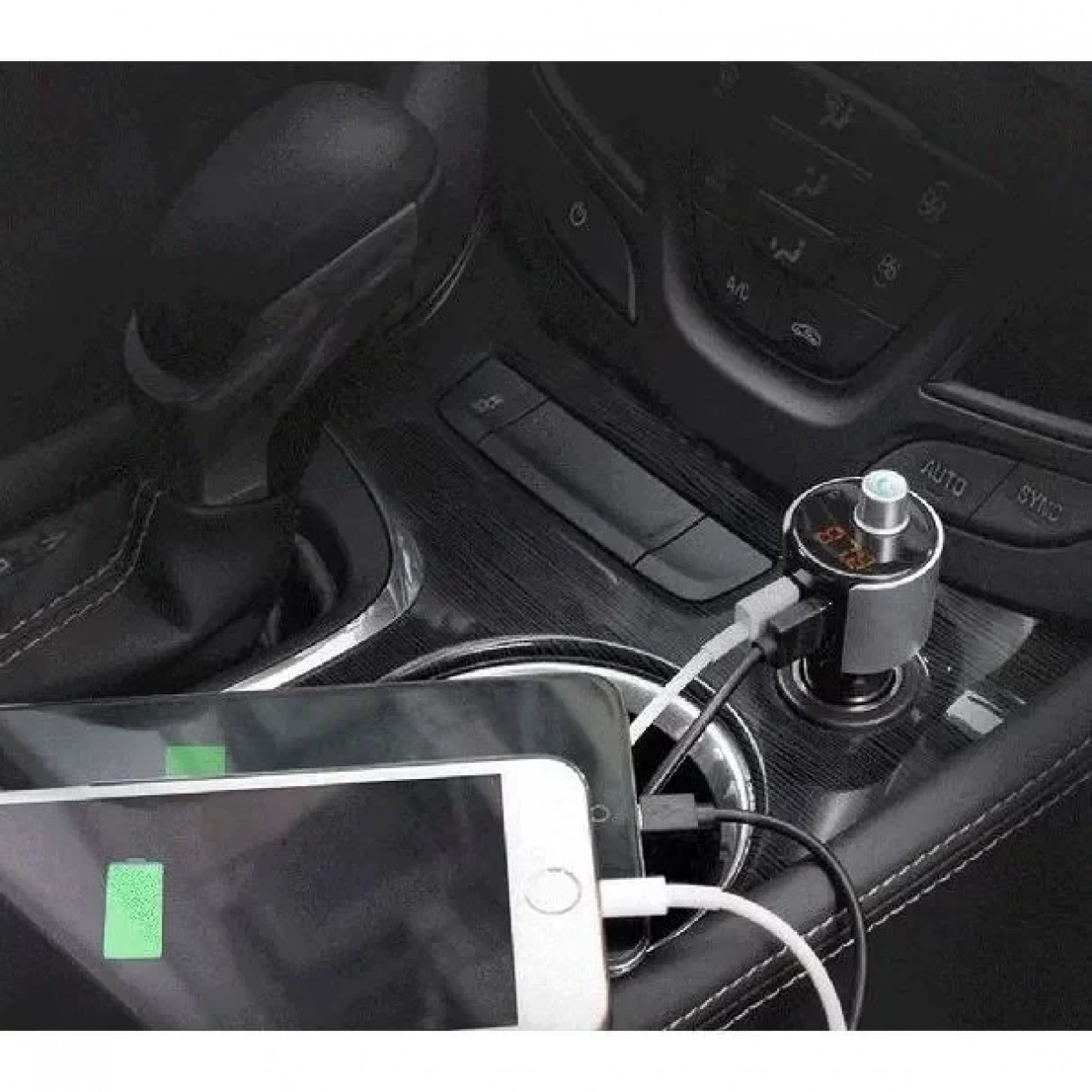 Mini Bluetooth Mp3 Player & Φορτιστής 2 x USB 2A Αυτοκινήτου – Car FM Transmitter CM-C27 - Cb
