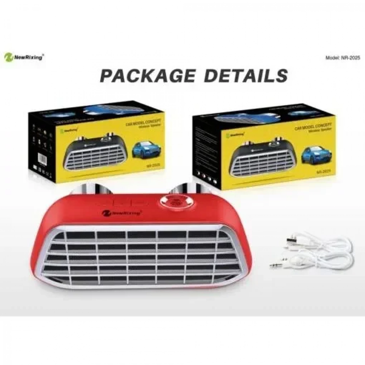 Ηχείο NR-2025 CAYENNE Bluetooth, σε γκρι χρώμα
