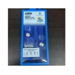 Ακουστικά Handsfree Karler Bass KR-206, σε μπλε χρώμα