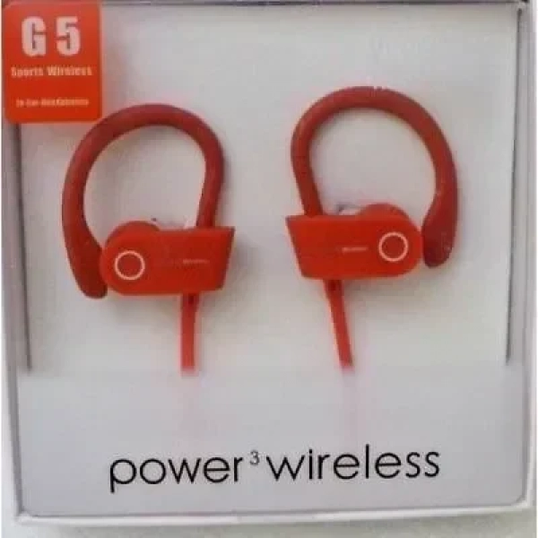 G5 Power 3 Ασύρματα Ακουστικά, σε πορτοκαλί χρώμα