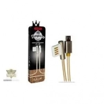 Καλώδιο φόρτισης USB Micro 1m Emperor RC-054m REMAX, σε χρυσό χρώμα