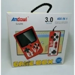 Φορητή παιχνιδομηχανή Rechargeable 400 to 1 digital gaming console Αndowl Q-A256, σε μπλε χρώμα