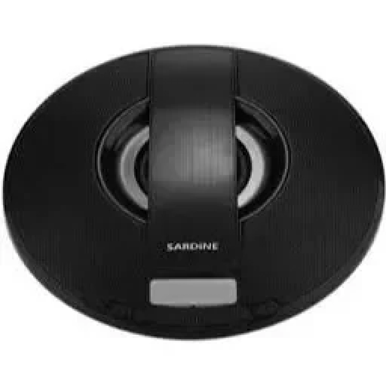 Φορητό Ηχείο Ραδιόφωνο Ξυπνητήρι Soundbox Bluetooth Sardine SDY-021, σε μαύρο χρώμα