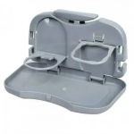 TRAVEL DINING TRAY TDT-1525 Αναδιπλούμενο Τραπεζάκι Αυτοκινήτου Σε γκρι χρώμα