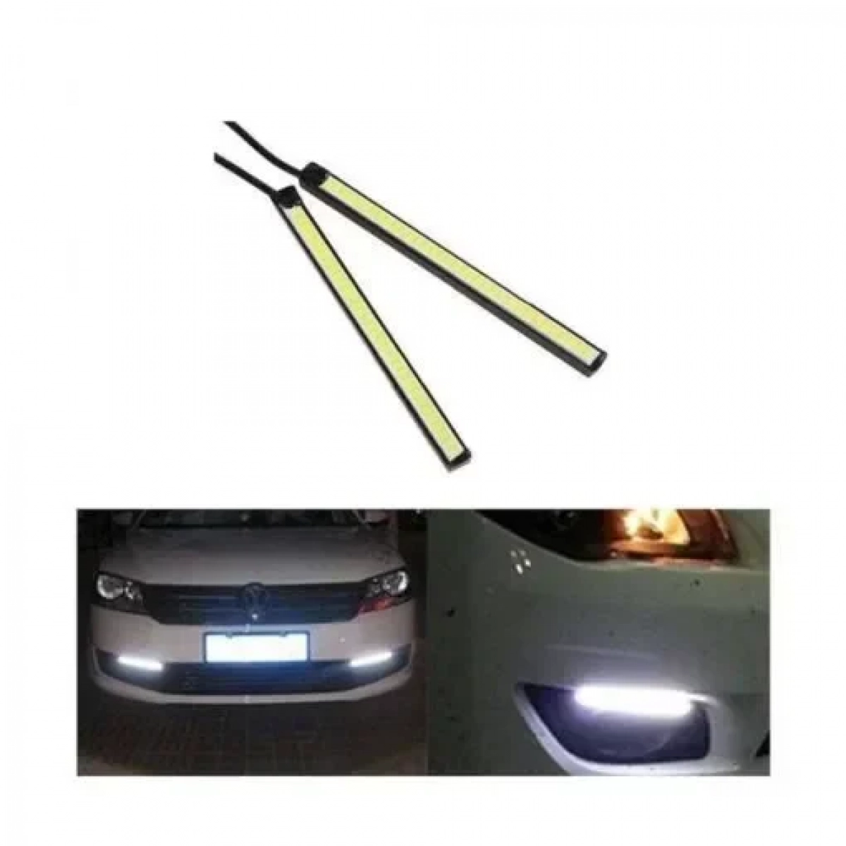 Φώτα ημέρας αυτοκινήτου - Led Daytime Running Lights - Σετ 2 τεμαχίων x 6W Small