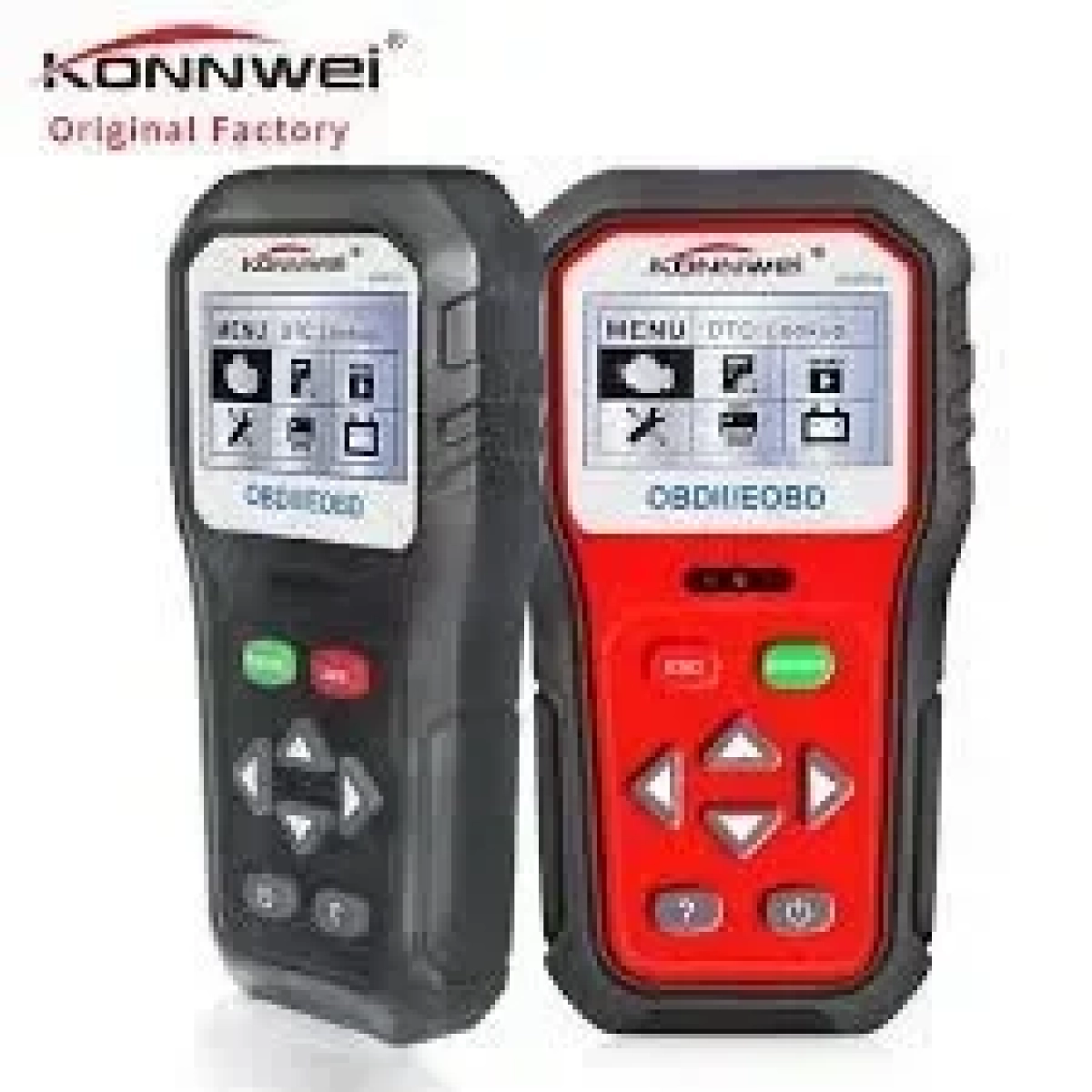 Ψηφιακό διαγνωστικό αυτοκινήτων OBDII/EOBD Konnwei KW818, σε μαύρο χρώμα