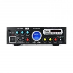 Ψηφιακό Ηχοσύστημα Καραόκε 12V-220V MP3 Player με σύνδεση Bluetooth και USB με τηλεχειριστήριο, BT-339A - Aria Trade