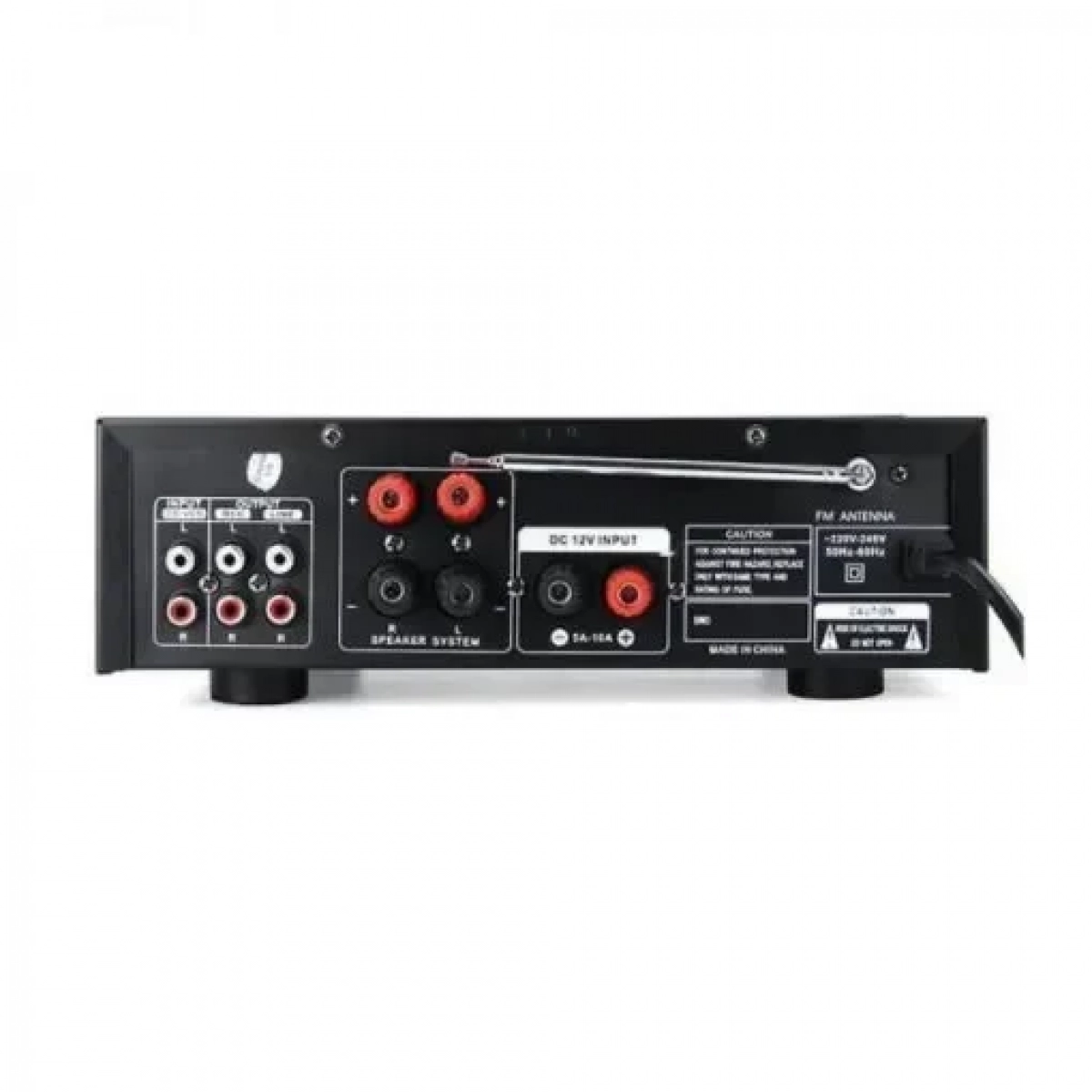 Ψηφιακό Ηχοσύστημα Καραόκε 12V-220V MP3 Player με σύνδεση Bluetooth και USB με τηλεχειριστήριο, BT-339A - Aria Trade