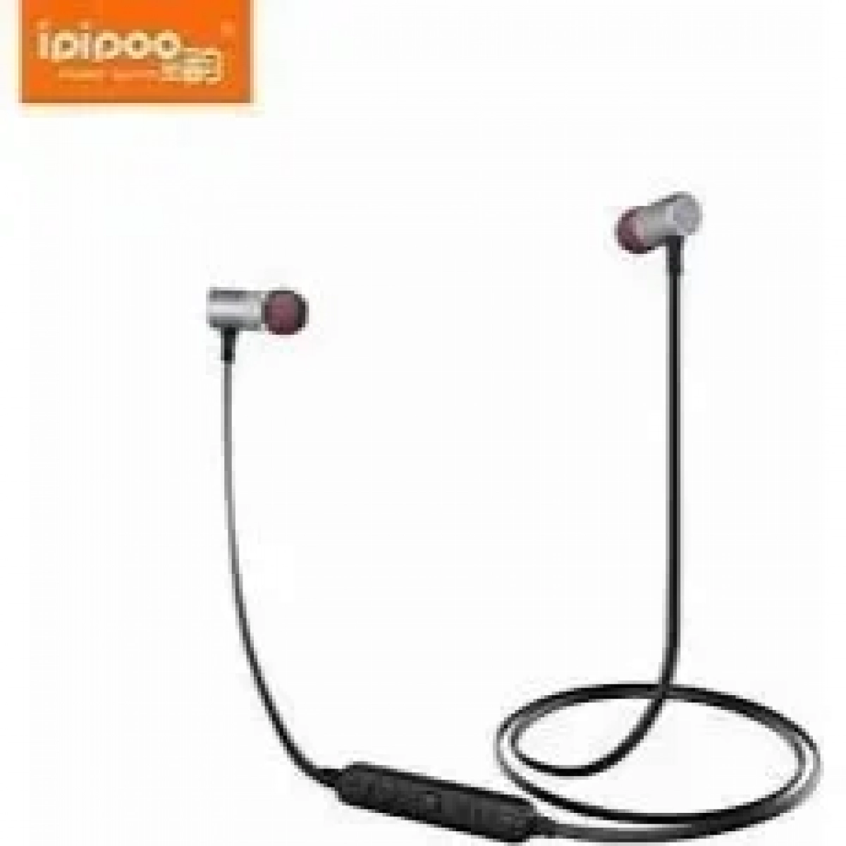 Μαγνητικά Ακουστικά Λαιμού IPIPOO με Bluetooth iL82BL, σε γκρι χρώμα