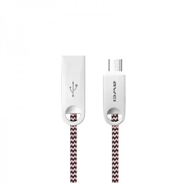 Καλώδιο Awei CL-30 Usb A to Micro, σε χρυσό χρώμα