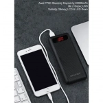 Power Bank Awei P70K 20000 mAh, σε λευκό χρώμα